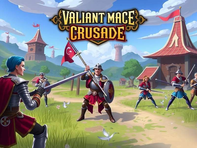 Epic battles in Valiant Mace Crusade Valiant Mace Crusade Gameplay